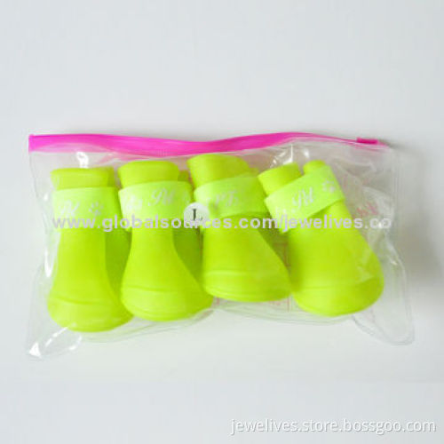 Candy fashionable rubber waterproof pet dog shoes